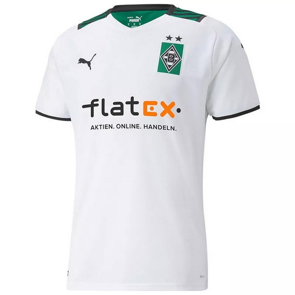 Tailandia Camiseta Borussia Mönchengladbach Primera equipo 2021-22 Blanco